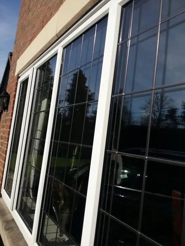 Clean leaded windows after window cleaning in Chester