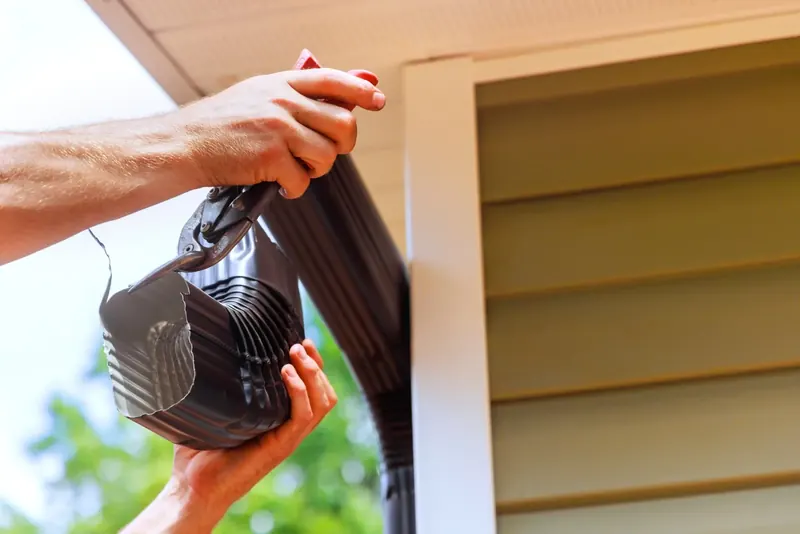 Gutter repairs in Chester and North Wales
